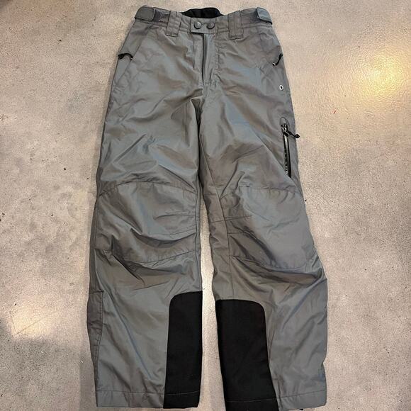 REI Gray Ski Lined Snow Pants Boys size 8 bottoms outerwear